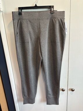 GAIAM Gray Heather Women’s Jogger Sweatpants